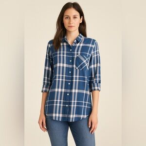 Woolrich Plaid Button-Down Shirt | Size Large | NWT